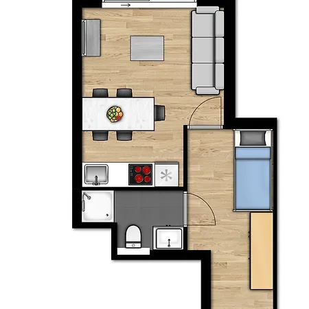 Holiday Suites Nieuwpoort アパート *